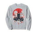 七夕デコレーション 日本のアートグラフィックTシャツ メンズ レディース トレーナー
