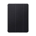 iPad Air 2020 背面クリアフラップケース Clear Note ブラック LP-ITAM20CNTBK