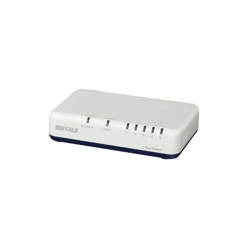 BUFFALO Giga対応 プラスチック筐体 AC電源 5ポート LSW6-GT-5EPL/WH ホワイト スイッチングハブ ローコストモデル 壁掛け設置対応 BUFFALO Giga対応 プラスチック筐体 AC電源 5ポート LSW6-GT-5EPL/WH ホワイト スイッチングハブ ローコストモデル 壁掛け設置対応