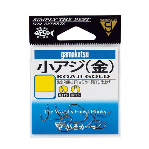 がまかつ(Gamakatsu) 小アジ フック 金 10号 釣り針 がまかつ(Gamakatsu) 小アジ フック 金 10号 釣り針