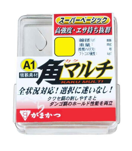がまかつ(Gamakatsu) シングルフック A1 角マルチ 白 ザ・ボックス がまかつ(Gamakatsu) シングルフック A1 角マルチ 白 ザ・ボックス