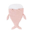 RIO スリーピングバッグ くじら ベビー用品 赤ちゃん 新生児 ベビー寝袋 出産祝い おくるみ アニマルデザイン 防寒 ふわふわ 暖かい 可愛い(4)