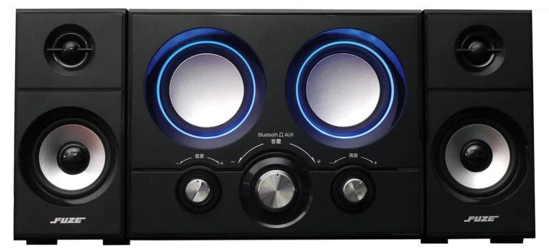 FUZE 2.1ch ¢ Bluetooth ԡ DAS219BT ֥å Bluetooth AUX ֥륦ե ...