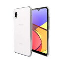 Galaxy A21 SC-42A SCV49 スマホケース クリア カバー 耐衝撃 薄型 耐熱性 シンプル 高光沢 軽量 ハード ポリカーボネート ストラップホール付 【Provare】 (Galaxy A21, クリア)(2)