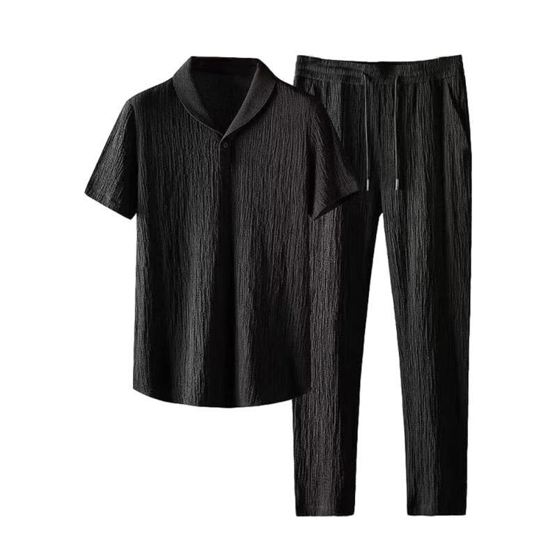 [Yeecan] 夏服 メンズ 上下セット Tシャツ ジャージ メンズ 上下 2点セット スポーツ アウター ズボン 吸汗速乾 通気性 カジュアル 無地 大きいサイズ 部屋着 ルームウェア 春夏