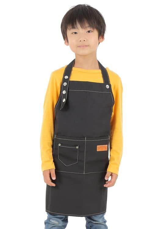 [even] 子供用エプロン エプロン 90cm 100cm 110cm 120cm 130cm 子供 キッズ 着脱簡単 幼稚園 園児 小学生 男女兼用 かわいい シンプル