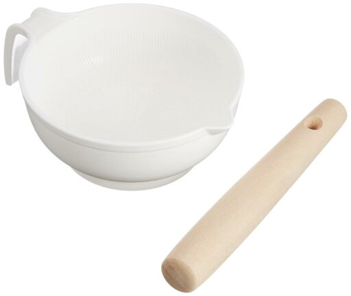 リッチェル 調理用品 すり鉢セット 10.5×14.0×4.5cm 55g リッチェル 調理用品 すり鉢セット 10.5×14.0×4.5cm 55g