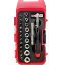Socpuro ソケットレンチビットセット ショートタイプ 口径4mm~12mm ソケットレンチ ビット セット 両面取付可能 12種類のネジに対応 ミニ スパ...