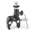 CAMVATE スーパークランプ デザイン ネジ穴1/4'' 3/8''六つ 5/8''ボールヘッド 多用途 マイク 三脚 用(2)