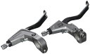 シマノ(SHIMANO) ブレーキレバー(TREKKING) BL-T4000 ブラック/シルバー 左右レバ-セット 2フィンガー ALIVIO(アリビオ)