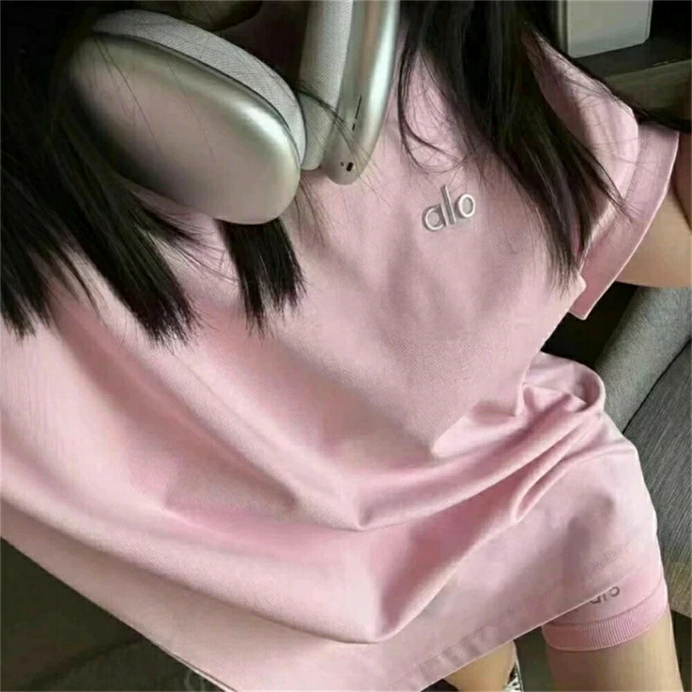 Rakuten - 【 SALE10%OFF】★ ALO Yoga ★半袖 tシャツ レディース カジュアル おしゃれ ゆったり カットソー 黒 白 大きいサイズ 春夏 薄手 プリント ロゴT ワンポイント ラウンドネック ミドル丈 ストレッチ カラフル 普段着 デイリー 着まわし 通勤 通学 アウトドア フェス