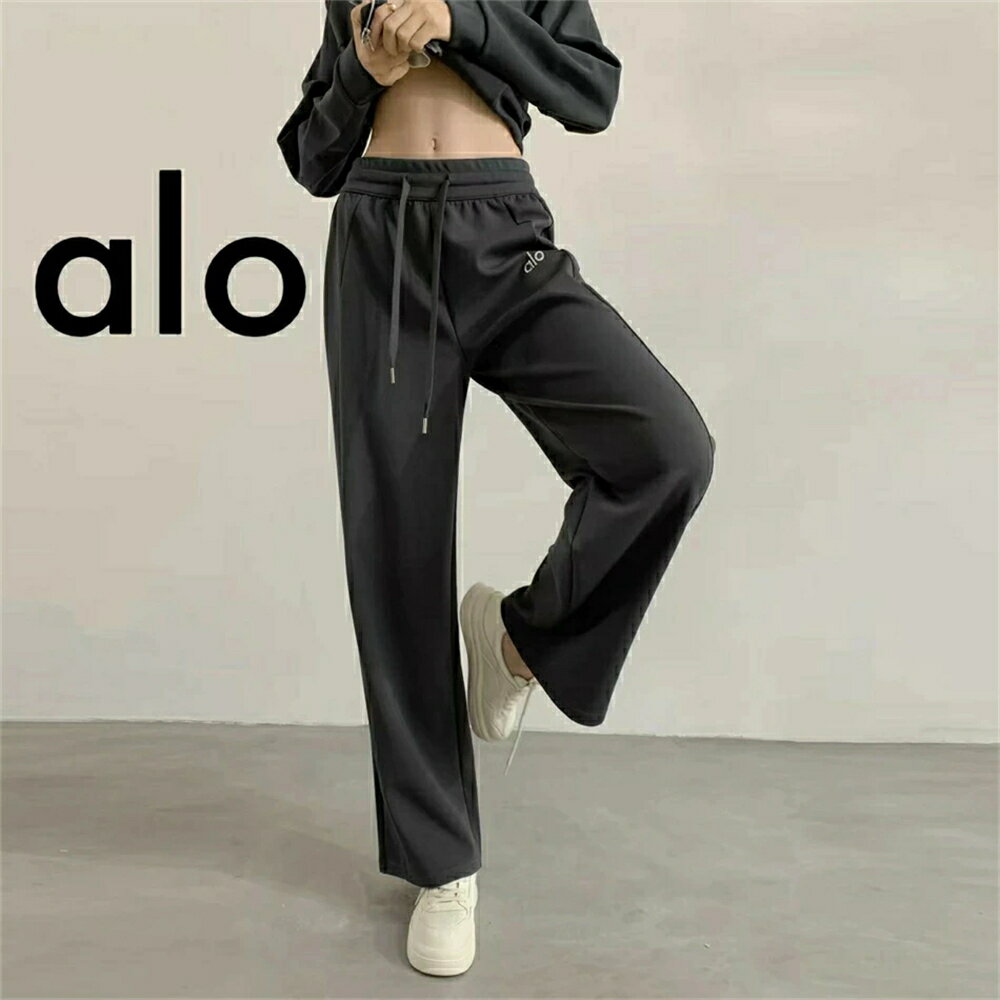 Rakuten - 【 SALE10%OFF】★ ALO Yoga ★ボトムス レディース パンツ スラックス タックパンツ ワイドパンツ ワイド ルーズ ストレート ストレートパンツ 30代 40代 50代 春 冬 秋冬 オフィス カジュアル きれいめ 春服 用 大きいサイズ ゆったり