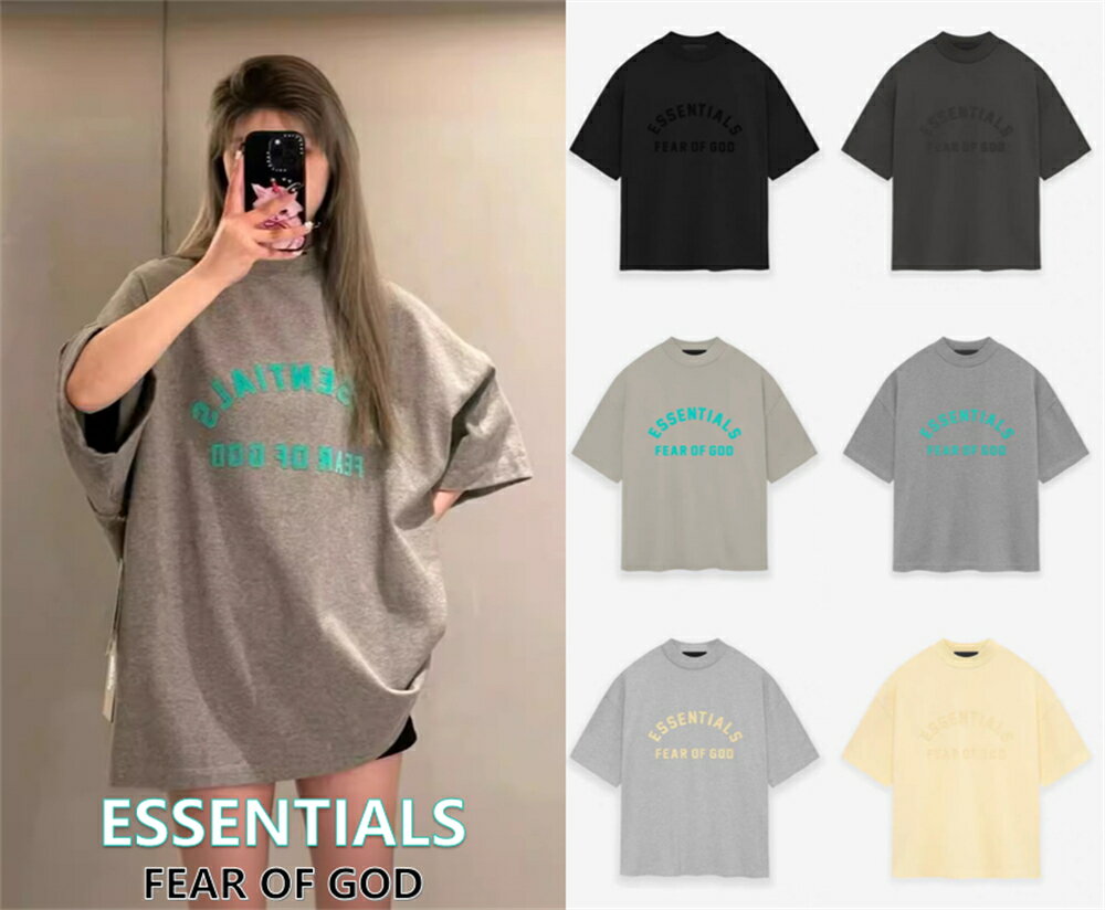 SALE「期間限定セール」FEAR OF GOD ESSENTIALS 23AW HEAVY JERSEY SS TEE フィア―オブゴッド エッセンシャルズ ヘビージャージー 半袖 Tシャツ メンズ トップス ストリート ファッション 通販 オンライン 男女兼用 送料無料