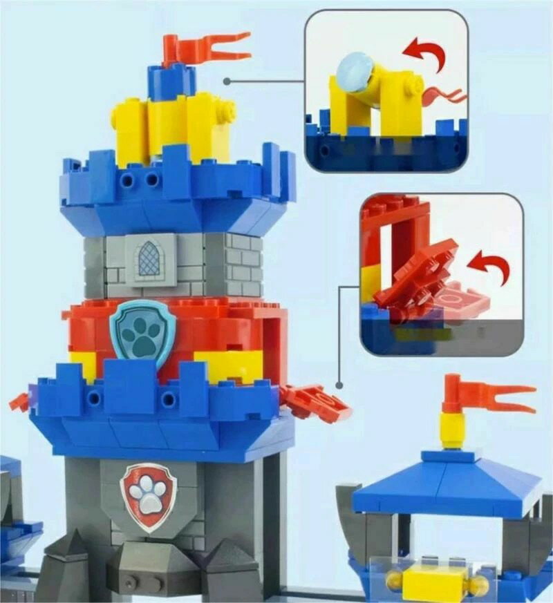 パウパトロール 本部の塔 ブロック 知育おもち...の紹介画像3