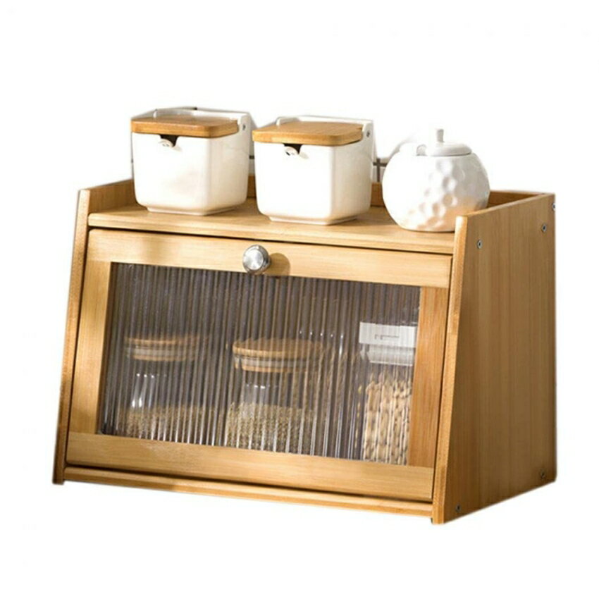 ミニ食器棚 幅40cm 卓上食器棚 調味料棚ミニカップボード 上置き カウンター上収納棚 竹製 キッチン 食..