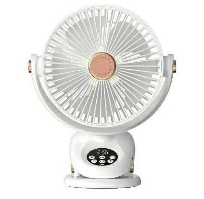 送料無料 扇風機　5枚羽根　USB充電　風量五段階 リモコン付き タイマー付き ナイトライト 静音　せんぷうき 夏 季節家電 空気循環