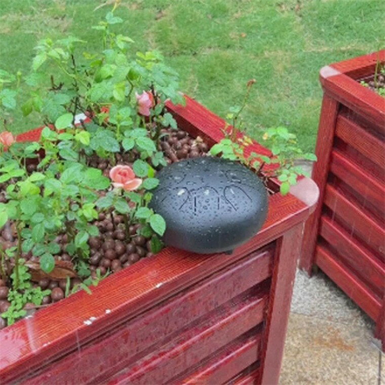 屋外 ガーデン用 レインドラム 6インチ 8音 ドラム レインチャイム 防水 スチール...