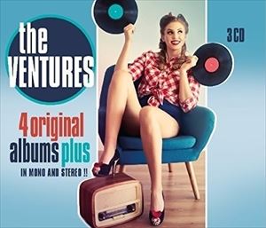 A VENTURES / 4 ORIGINAL ALBUMS PLUS [3CD]