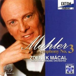 ズデニェク・マーツァル（cond）／チェコ・フィルハーモニー管弦楽団 / マーラー： 交響曲 第3番 ニ短調 [CD]