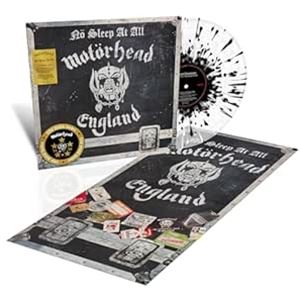 輸入盤 MOTORHEAD / NO SLEEP AT ALL （50TH ANNIVERSARY EDITION） （CLEAR WITH BLACK ／ WHITE SPLA..
