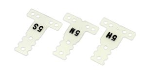 FRPリヤサスプレートセット (0.5/MR-03 MM/LM/MM2用) MZW437 RCパーツ