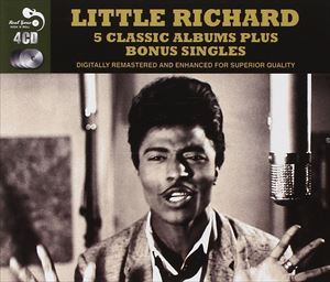輸入盤 LITTLE RICHARD / FIVE ORIGINAL ALBUMS ＆ SINGLES COLLECTION [4CD]