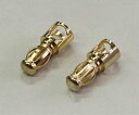 DSEコネクター 金メッキ オス:2個入 B33b RCパーツ
