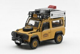1/64 Land Rover DEFENDER 90 Camel Trophy ボルネオ島 1985 チームブラジル(左ハンドル) ブリスター仕様 MGT01308-BL 完成品ミニカー【予約】