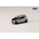 1/64 SUZUKI ALTO WORKS HA36S カーボンボンネット カスタム スチールシルバーメタリック HJ641070CS 完成品ミニカー