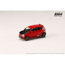 1/64 SUZUKI ALTO WORKS HA36S カーボンボンネット カスタム ピュアレッド HJ641070CR 完成品ミニカー