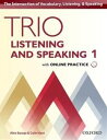 Trio Listening and Speaking Level 1 Student Book with Online Practice