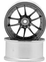 SSR REINER type10S WHEEL オフセット6(浅リム)ブラッククローム(2pcs) WW-0706BC RCパーツ