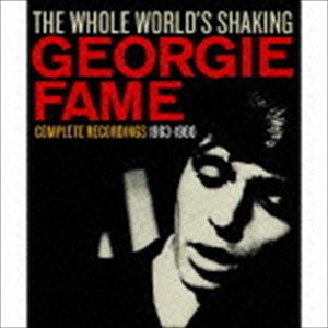 THE WHOLE WORLD｀S SHAKING COMPLETE RECORDINGS 1963-1966詳しい納期他、ご注文時はお支払・送料・返品のページをご確認ください発売日2015/10/23関連キーワード：UICY-77507/11ジョージィ・フェイム / コンプリート・レコーディング 1963-1966（初回生産限定盤／直輸入盤）THE WHOLE WORLD｀S SHAKING COMPLETE RECORDINGS 1963-1966 ジャンル 洋楽ロック 関連キーワード ジョージィ・フェイムジョージィ・フェイムのBOXセット。大量のボーナス・トラックを追加したデビュー・アルバムからの4作に、デモやアウトテイク集をつけた全5枚組。　（C）RS初回生産限定盤／直輸入盤／ボーナストラック収録／未発表曲収録／リマスタリング収録内容disc1　ナイト・トレイン　他　全23曲disc2　Get On The Right Track Baby　他　全21曲disc3　Sweet Things　他　全21曲disc4　Many Happy Returns　他　全21曲disc5　Money （That’s What I Want）　他　全20曲封入特典解説歌詞対訳付／48P豪華ブックレット／5枚のポスト・カード＆1枚の写真ポスター付関連商品ジョージィ・フェイム CD 種別 CD JAN 4988031115077 収録時間 321分55秒 組枚数 5 製作年 2015 販売元 ユニバーサル ミュージック登録日2015/08/11