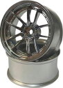 SSR REINER type10S WHEEL オフセット6(浅リム)クロームシルバー(2pcs) WW-0706CS RCパーツ