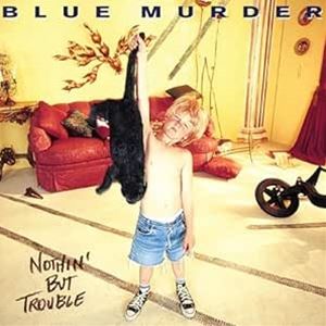 ͢���� BLUE MURDER / NOTHIN�� BUT TROUBLE ��BLUE WITH BLACK CAT SWIRL�� [2LP]