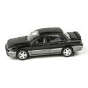 1/64 MITSUBISHI GALANT VR-4 1988 ランプブラック/シャトーシルバー RHD PA-65109 完成品ミニカー