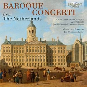 A JAN WILLEM DE VRIEND ^ JED WENTZ / BAROQUE CONCERTI NETHERLANDS [4CD]