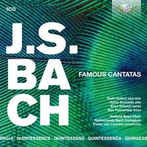 A PIETER JAN LEUSINK / J.S.BACH F FAMOUS CANTATAS [5CD]