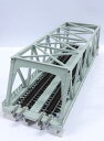 ユニトラック 複線トラス鉄橋248mm (ライトグリーン) 20-439 Nゲージ