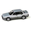 1/64 MITSUBISHI GALANT VR-4 1988 グレースシルバー/シャトーシルバー RHD PA-65110 完成品ミニカー
