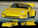 ポルシェ911 カレラ2/4ボディー(1/12スケール) PO60 RCパーツ