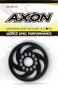 AXONスパーギヤTCS V2 64P 101T GS-T6B-101 RCパーツ