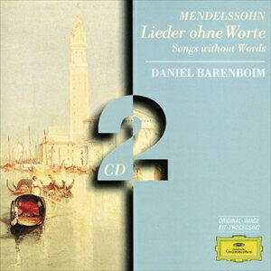 A DANIEL BARENBOIM / MENDELSSOHN F SONG WITHOUT WORDS [2CD]