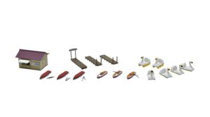 情景コレクション 情景小物080-3 ボート乗り場3 335153【予約】