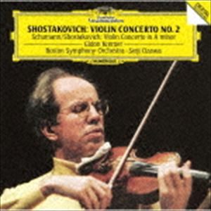ギドン・クレーメル（vn） / ショスタコーヴィチ：ヴァイオリン協奏曲第2番 シューマン：ヴァイオリン協奏曲（原曲：チェロ協奏曲）（SHM-CD） [CD]