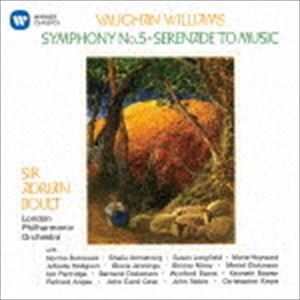 エイドリアン・ボールト（cond） / ヴォーン・ウィリアムズ：交響曲 第5番 音楽へのセレナード [CD]