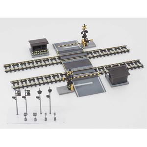 Amazon | 1/24スケール 踏切コレクション2 警報音つき [全6種