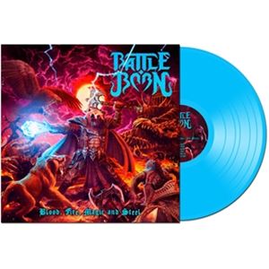 A BATTLE BORN / BLOOD FIRE MAGIC AND STEEL iCOLOREDj [LP]