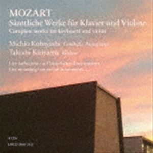 MOZART： COMPLETE WORKS FOR KEYBOARD AND VIOLIN詳しい納期他、ご注文時はお支払・送料・返品のページをご確認ください発売日2020/12/7小林道夫 桐山建志（cemb、forte piano／vn） / W.A.モーツァルト：クラヴィーアとヴァイオリンのための作品全集MOZART： COMPLETE WORKS FOR KEYBOARD AND VIOLIN ジャンル クラシックその他 関連キーワード 小林道夫 桐山建志（cemb、forte piano／vn）収録場所：愛知県立芸術大学 室内楽ホール収録曲目11.ソナタ ハ長調 K.6 Allegro2.ソナタ ハ長調 K.6 Andante3.ソナタ ハ長調 K.6 MENUET I - MENUET II4.ソナタ ハ長調 K.6 Allegro molto5.ソナタ ニ長調 K.7 Allegro molto6.ソナタ ニ長調 K.7 Adagio7.ソナタ ニ長調 K.7 MENUET I - MENUET II8.ソナタ 変ロ長調 K.8 Allegro9.ソナタ 変ロ長調 K.8 Andante grazioso10.ソナタ 変ロ長調 K.8 MENUET I - MENUET II11.ソナタ ト長調 K.9 Allegro spiritoso12.ソナタ ト長調 K.9 Andante13.ソナタ ト長調 K.9 MENUET I - MENUET II14.ソナタ楽章の断片 イ長調 K.App.4815.ソナタ楽章の断片 イ長調 K.App.5016.ソナタ楽章の断片 ト長調 K.App.4717.ソナタ楽章 ト長調 K.App.47 （D.レヴィンによる補筆）18.ファンタジーの断片 ハ短調 K.39619.ファンタジー ハ短調 K.396 （D.レヴィンによる補筆）21.ソナタ 変ロ長調 K.10 Allegro2.ソナタ 変ロ長調 K.10 Andante3.ソナタ 変ロ長調 K.10 MENUETTO I - MENUETTO II4.ソナタ ト長調 K.11 Andante5.ソナタ ト長調 K.11 Allegro - MENUETTO6.ソナタ イ長調 K.12 Andante7.ソナタ イ長調 K.12 Allegro8.ソナタ ヘ長調 K.13 Allegro9.ソナタ ヘ長調 K.13 Andante10.ソナタ ヘ長調 K.13 MENUETTO I - MENUETTO II11.ソナタ ハ長調 K.14 Allegro12.ソナタ ハ長調 K.14 Allegro13.ソナタ ハ長調 K.14 MENUETTO I - MENUETTO II EN CARILLON14.ソナタ 変ロ長調 K.15 Andante maestoso15.ソナタ 変ロ長調 K.15 Allegro grazioso31.ソナタ 変ホ長調 K.26 Allegro molto2.ソナタ 変ホ長調 K.26 Adagio poco Andante3.ソナタ 変ホ長調 K.26 RONDEAUX： Allegro4.ソナタ ト長調 K.27 Andante poco Adagio5.ソナタ ト長調 K.27 Allegro6.ソナタ ハ長調 K.28 Allegro maestoso7.ソナタ ハ長調 K.28 Allegro grazioso8.ソナタ ニ長調 K.29 Allegro molto9.ソナタ ニ長調 K.29 MENUETTO - Trio10.ソナタ ヘ長調 K.30 Adagio11.ソナタ ヘ長調 K.30 RONDEAUX： Tempo di Menuetto - Poco Ad12.ソナタ 変ロ長調 K.31 Allegro13.ソナタ 変ロ長調 K.31 Tempo di Menuetto： Moderato - Var.I 14.イ長調ソナタのためのアンダンテとフーガ K.402 （M.シュタドラーによる補筆） Andante，15.イ長調ソナタのためのアンダンテとフーガ K.402 （M.シュタドラーによる補筆） Allegro 16.ソナタ ハ長調 K.403 （M.シュタドラーによる補筆） Allegro moderato17.ソナタ ハ長調 K.403 （M.シュタドラーによる補筆） Andante18.ソナタ ハ長調 K.403 （M.シュタドラーによる補筆） Allegretto他 種別 CD JAN 4530835113225 組枚数 8 製作年 2020 販売元 コジマ録音登録日2020/10/27