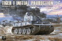 1/35 ドイツ軍 タイガーI 極初期生産型 第502重戦車大隊 レニングラード 1942/3 冬(3in1) BT014 組み立て式プラモデル